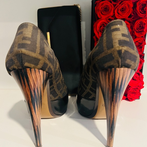 Fendi Heels (Authentic from Bloomingdales) - Picture 3 of 9